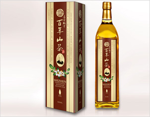 時(shí)珍百年山茶油包裝設(shè)計(jì)