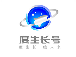 百度大學度生長號品牌logo設計案例