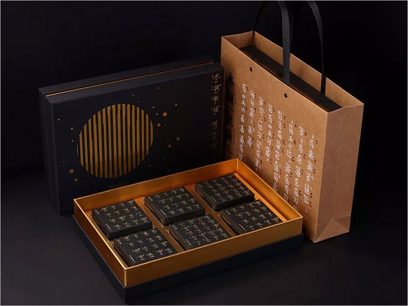 書法月餅禮盒包裝設計，吃的不是月餅，吃的是文化
