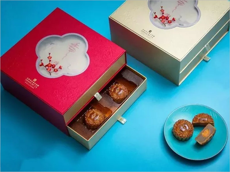香格里拉酒店月餅禮盒包裝設計，顏值擔當送禮佳品