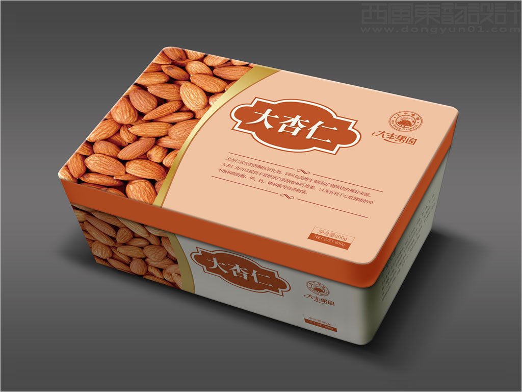 北京鵬力達食品有限公司大豐果園大杏仁包裝設(shè)計