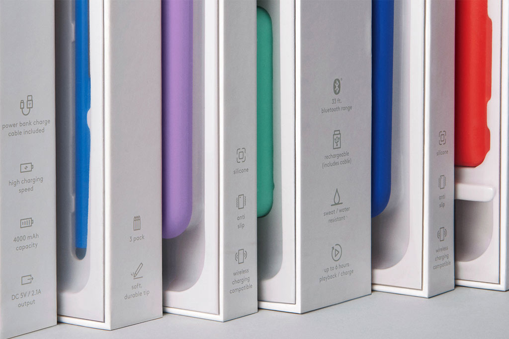 美國塔吉特電子產(chǎn)品包裝設計圖片