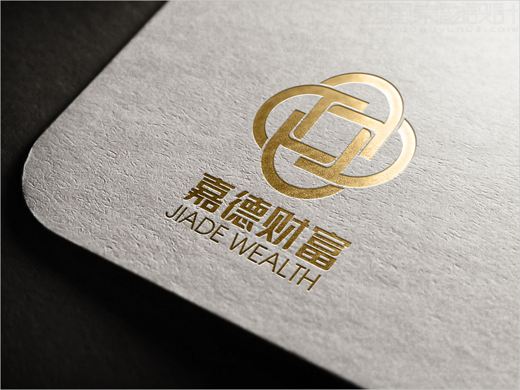 嘉德財富（北京）投資管理有限公司標志設(shè)計應(yīng)用效果圖