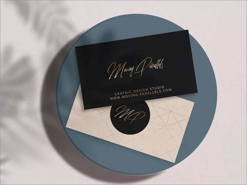 回到黑色的名片設(shè)計(jì) 回到黑色的名片設(shè)計(jì)