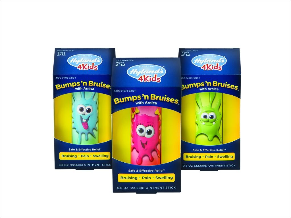 Hyland's 4 Kids人性化兒童藥品包裝設(shè)計