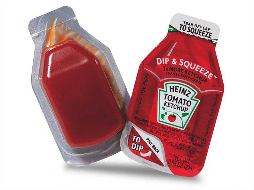 國外優(yōu)秀番茄醬調味食品包裝設計案例圖片