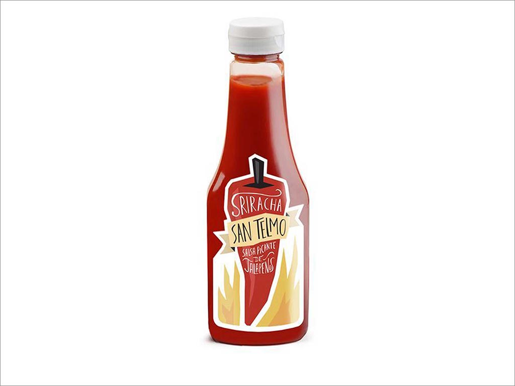 國外優(yōu)秀辣椒醬調味食品包裝設計案例圖片