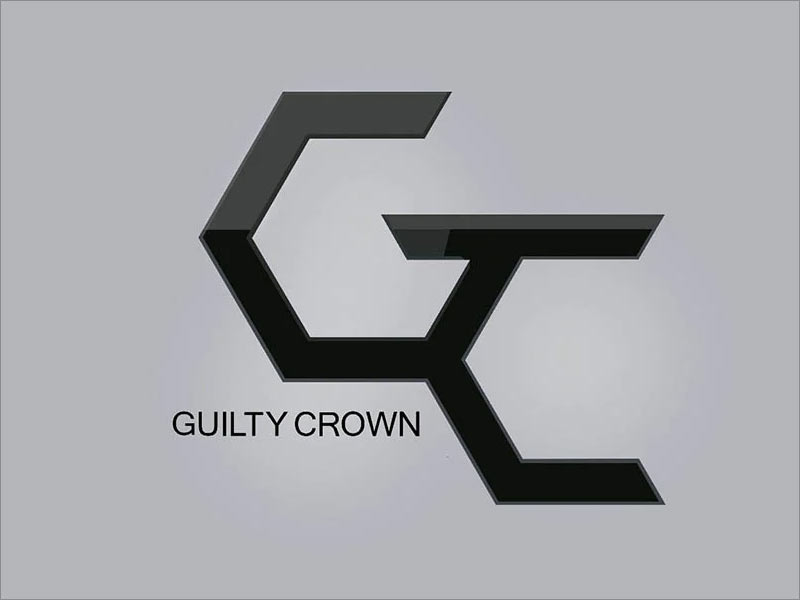  GC”六邊形的對稱和重復(fù)反映了這種機甲動畫《罪惡王冠》的科幻軍事性質(zhì)。