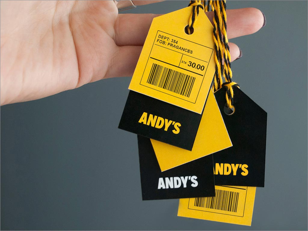 Andy's Pizza披薩餐廳logo店面設計之產(chǎn)品標牌設計