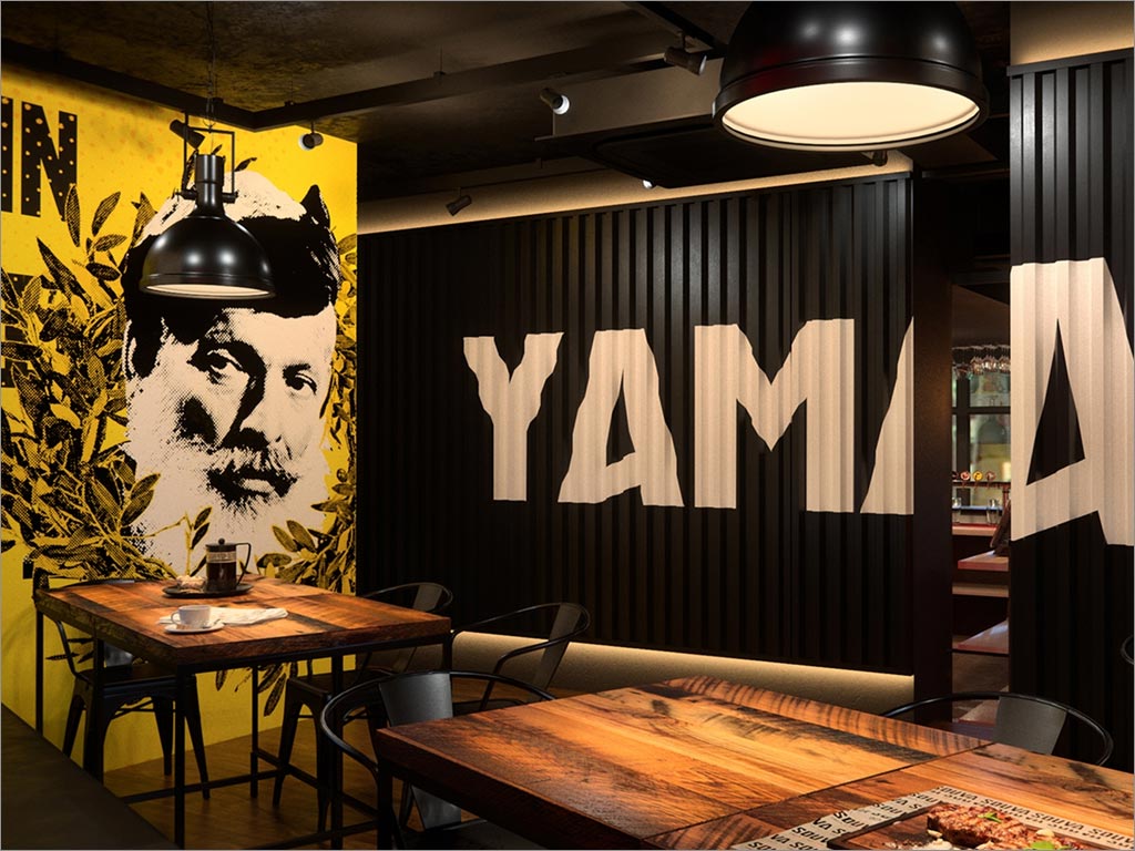 Souva希臘餐廳店面設計之店內(nèi)環(huán)境設計