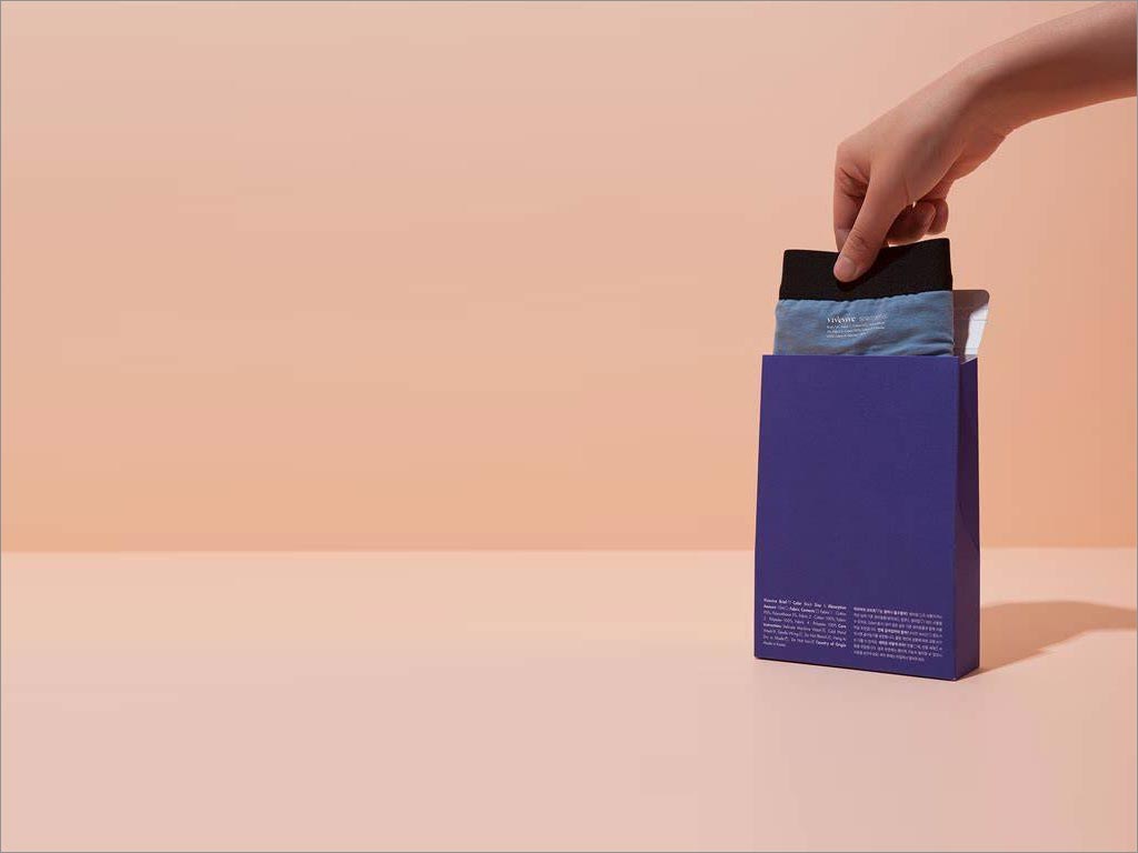 韓國(guó)Vivevive內(nèi)衣包裝盒設(shè)計(jì)之開(kāi)盒照片