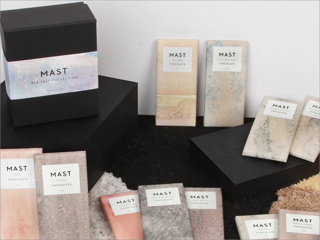 Calico壁紙的Mast Brothers巧克力棒包裝設(shè)計 Calico壁紙的Mast Brothers巧克力棒包裝設(shè)計