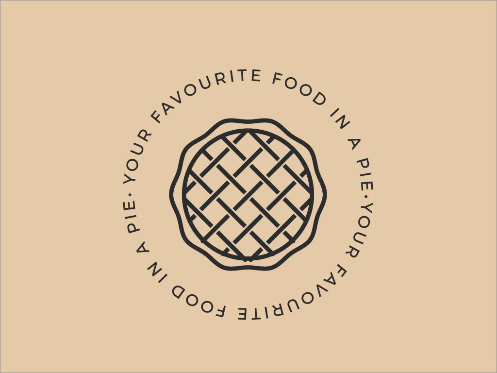 使用簡(jiǎn)約線(xiàn)條藝術(shù)的餐廳logo設(shè)計(jì) 