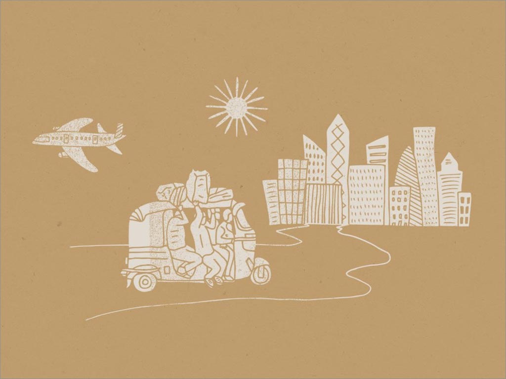 Salkan旅行背包品牌輔助圖形設(shè)計