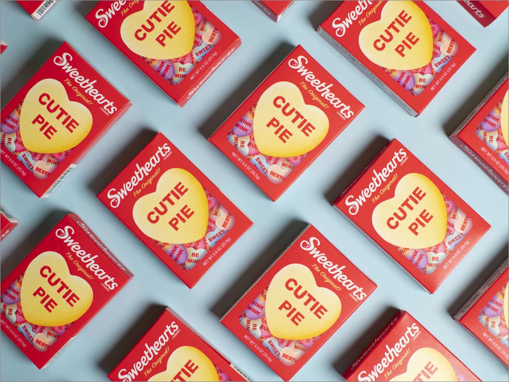 Sweethearts情人節(jié)糖果包裝設計