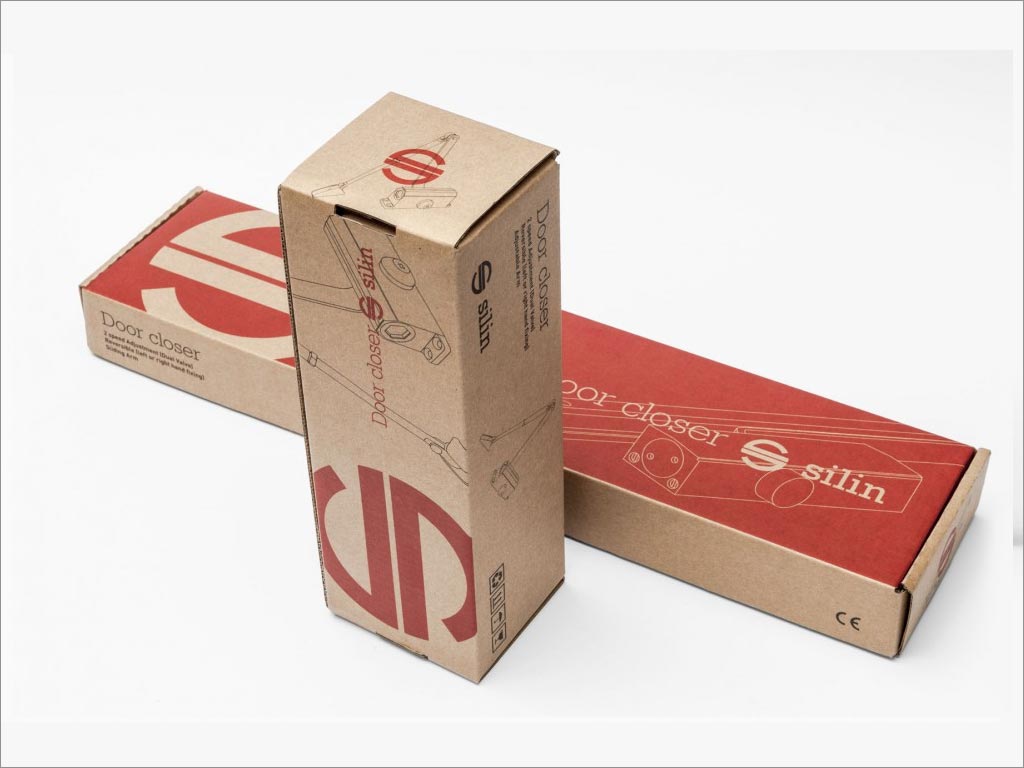 匈牙利silin磁力鎖閉門(mén)器包裝設(shè)計(jì)