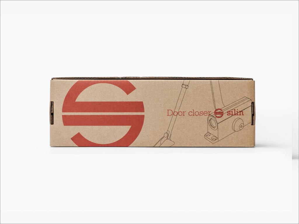 匈牙利silin磁力鎖閉門(mén)器包裝設(shè)計(jì)