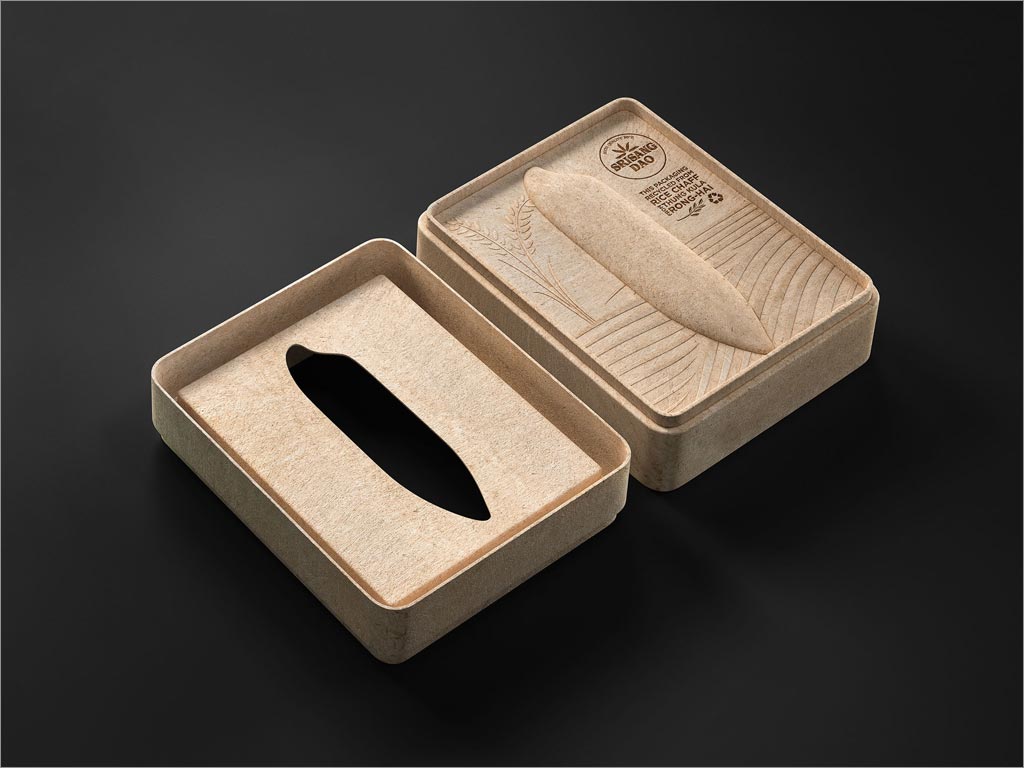 泰國Thung Kula Ronghai大米包裝盒設計之內(nèi)外結(jié)構