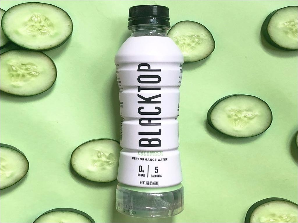 美國布萊克托普黃瓜味運(yùn)動飲料包裝設(shè)計(jì)