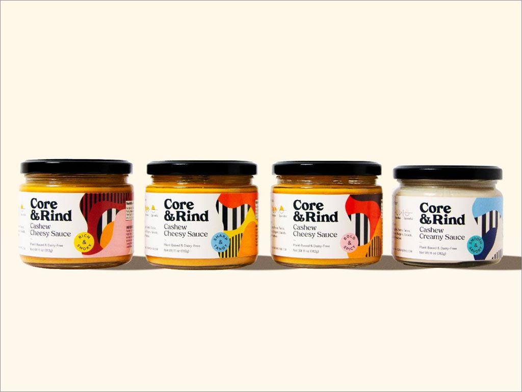 美國Core＆Rind植物性奶酪蘸料包裝設(shè)計(jì)