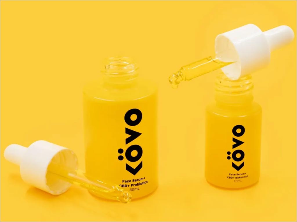 K?VO植物性益生菌護(hù)膚品瓶體包裝設(shè)計