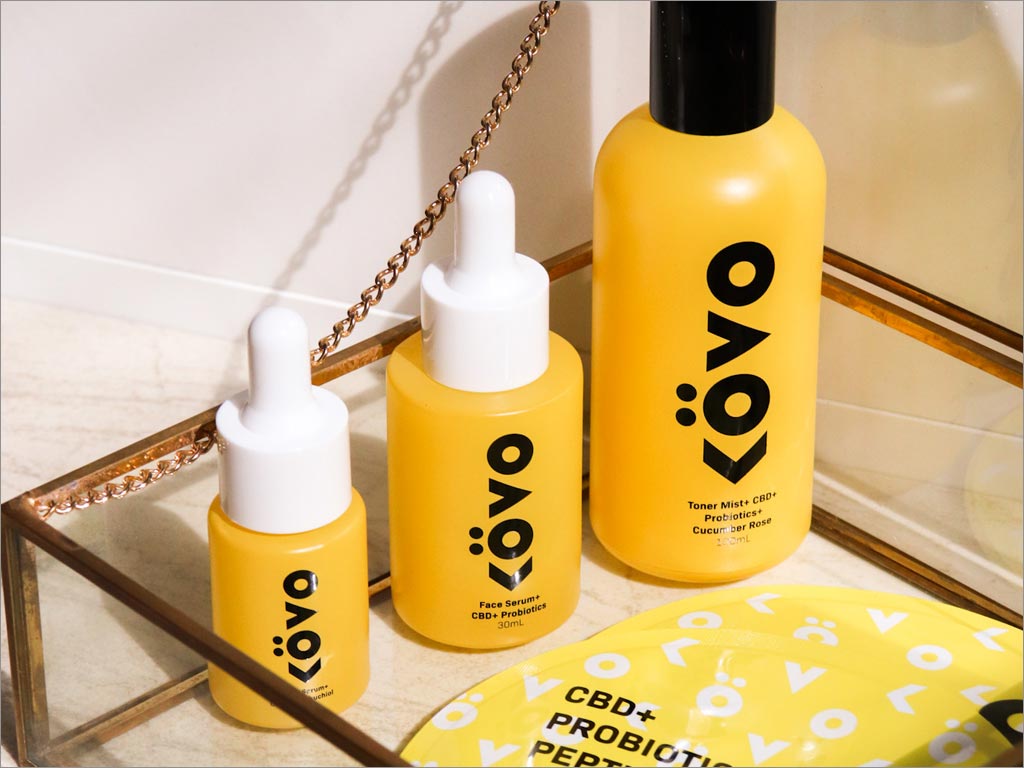 K?VO植物性益生菌護(hù)膚品瓶體包裝設(shè)計