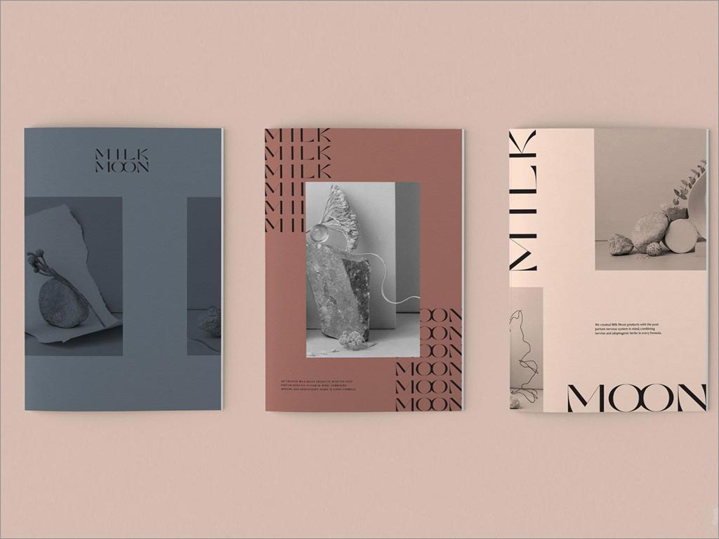 Milk Moon糖漿保健品產(chǎn)品手冊設(shè)計(jì)