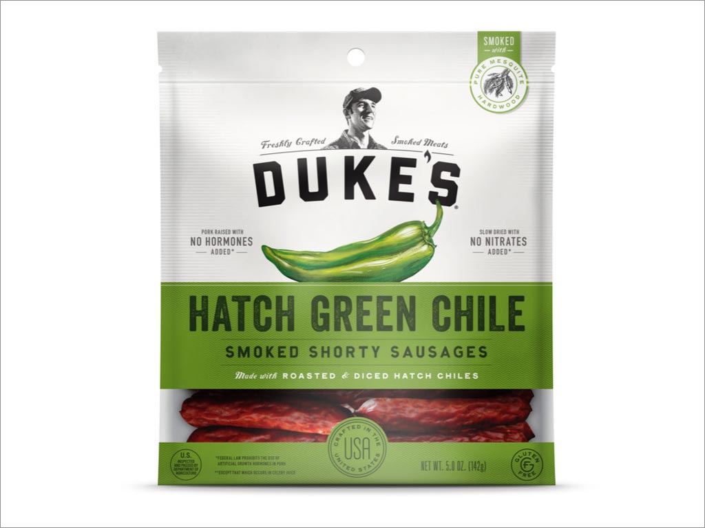 美國Duke煙熏香腸包裝設(shè)計