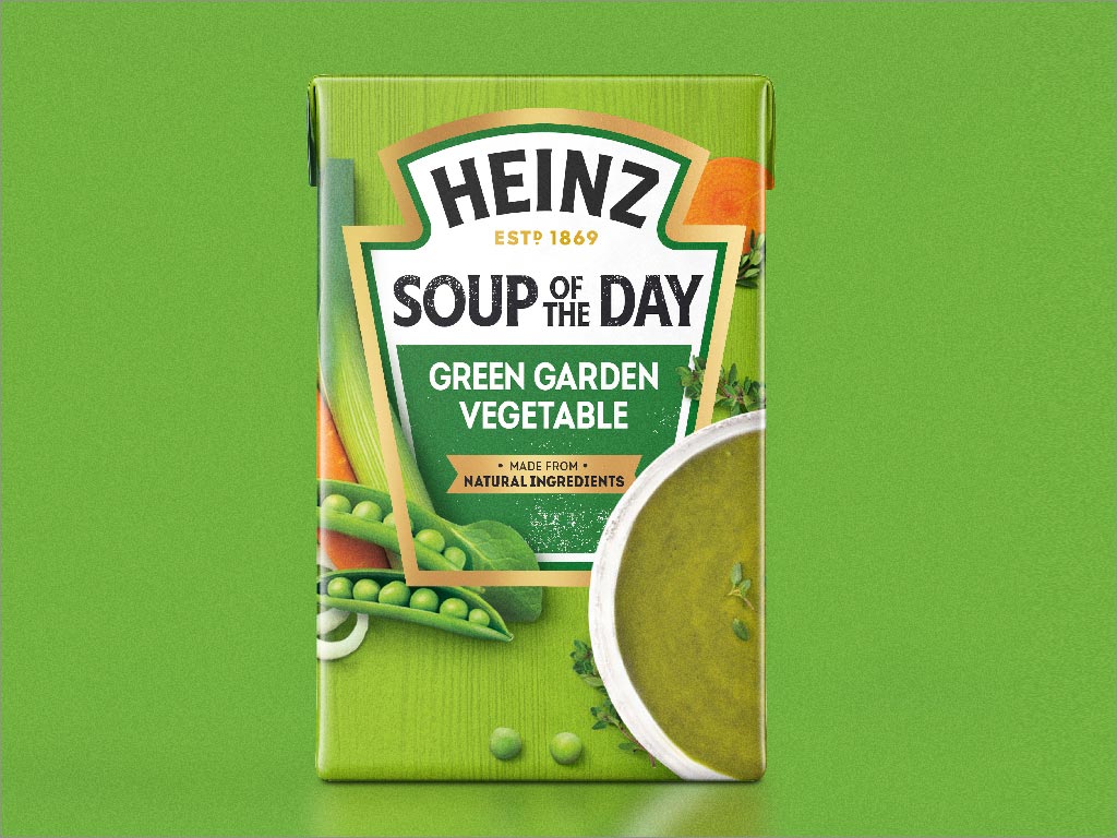 亨氏品牌策略與logo包裝重新設計之豌豆湯包裝設計