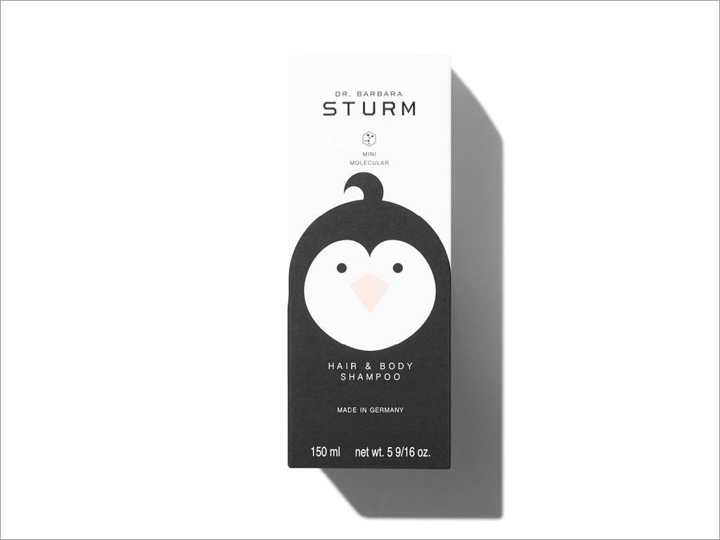 德國Barbara Sturm嬰兒洗發(fā)液包裝盒設計