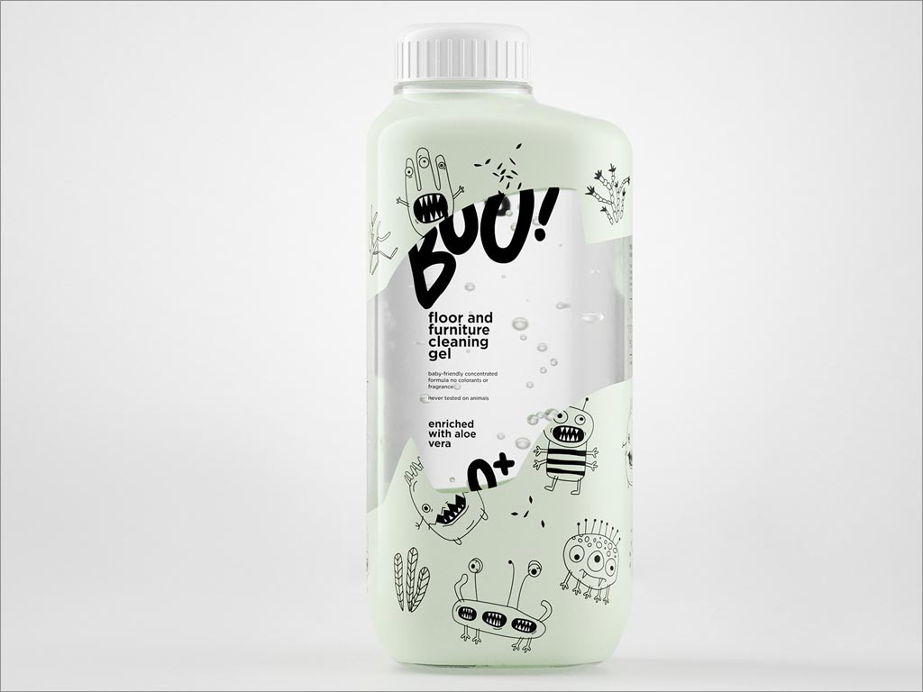 Boo嬰幼兒清潔用品包裝瓶體設(shè)計(jì)