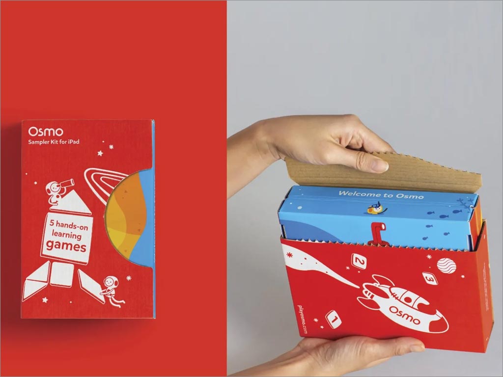 美國Osmo學(xué)習(xí)工具玩具套件包裝設(shè)計