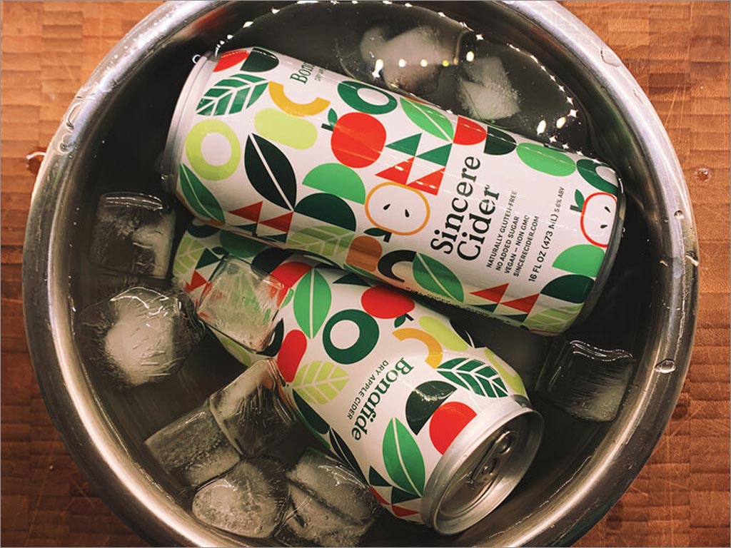 Sincere Cider蘋果酒包裝設(shè)計之實物照片