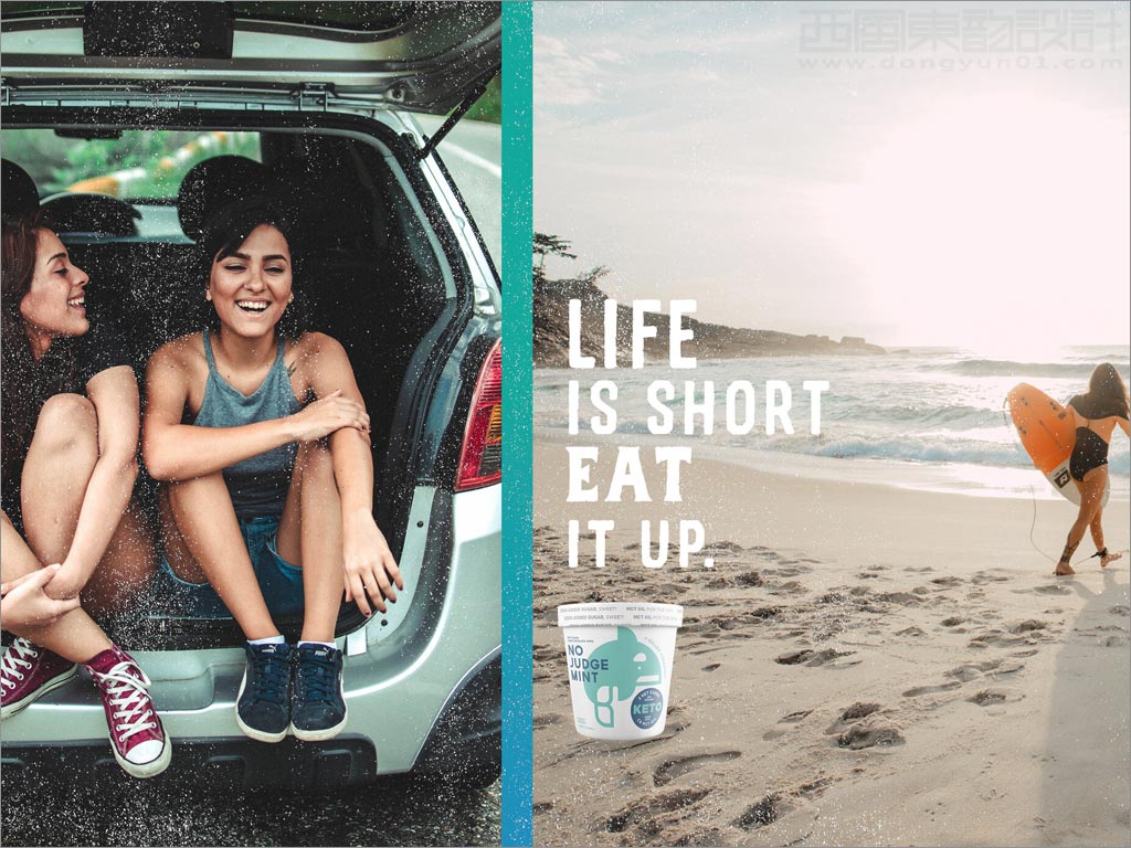 Killer Creamery無糖冰激凌海報(bào)設(shè)計(jì)