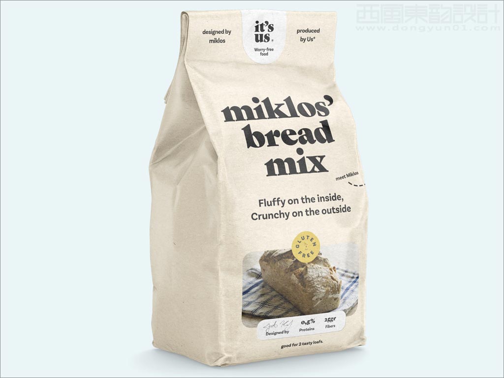 匈牙利It's Us面包零食小吃包裝設(shè)計