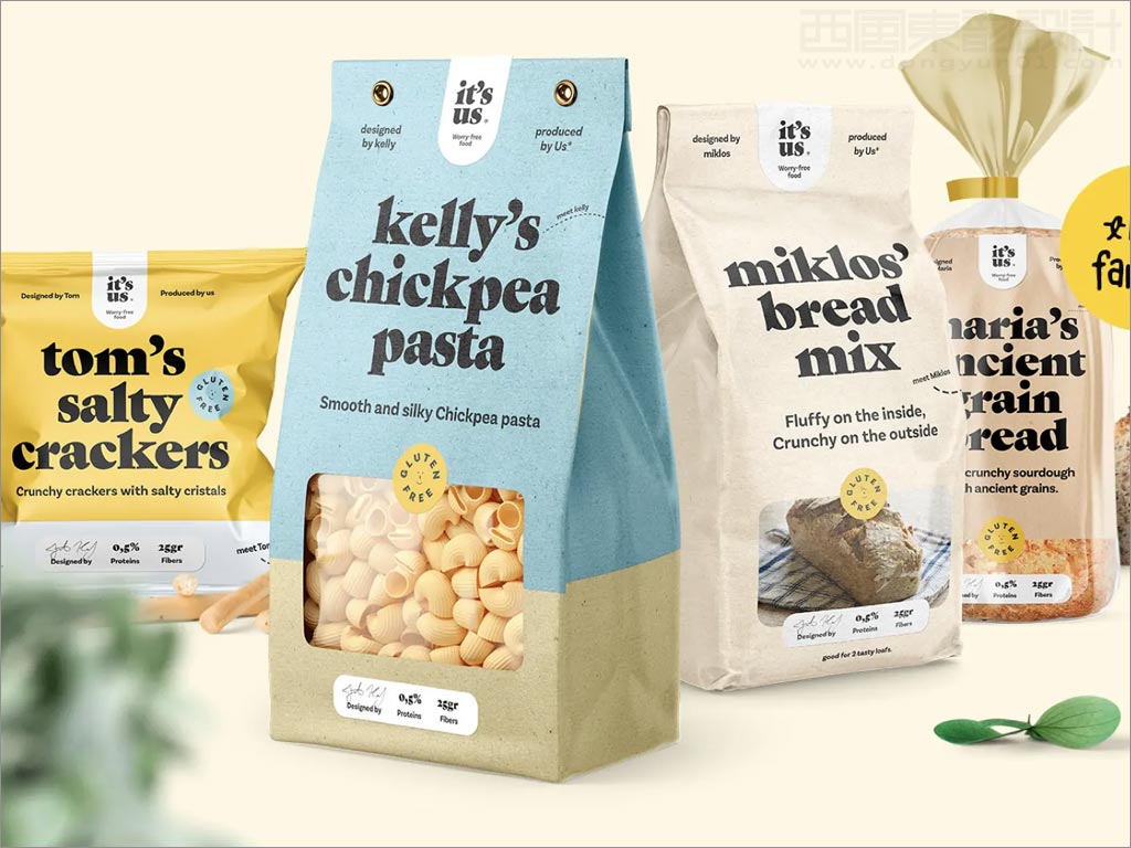 匈牙利It's Us零食小吃包裝設(shè)計