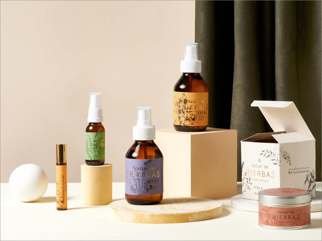 美國Taller de Hierbas護(hù)膚和健康產(chǎn)品包裝設(shè)計