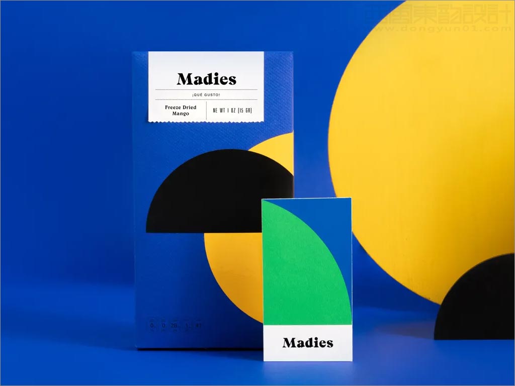 復古幾何風格的墨西哥Madies零食小吃包裝盒設(shè)計