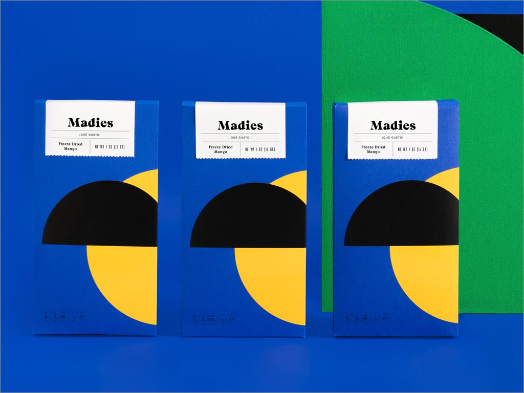 復古幾何風格的墨西哥Madies零食小吃包裝盒設(shè)計
