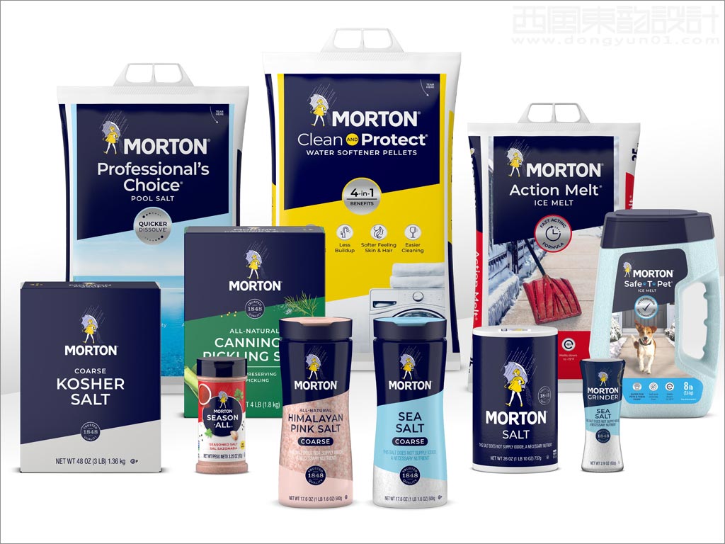 美國Morton食用鹽包裝重新優(yōu)化設(shè)計