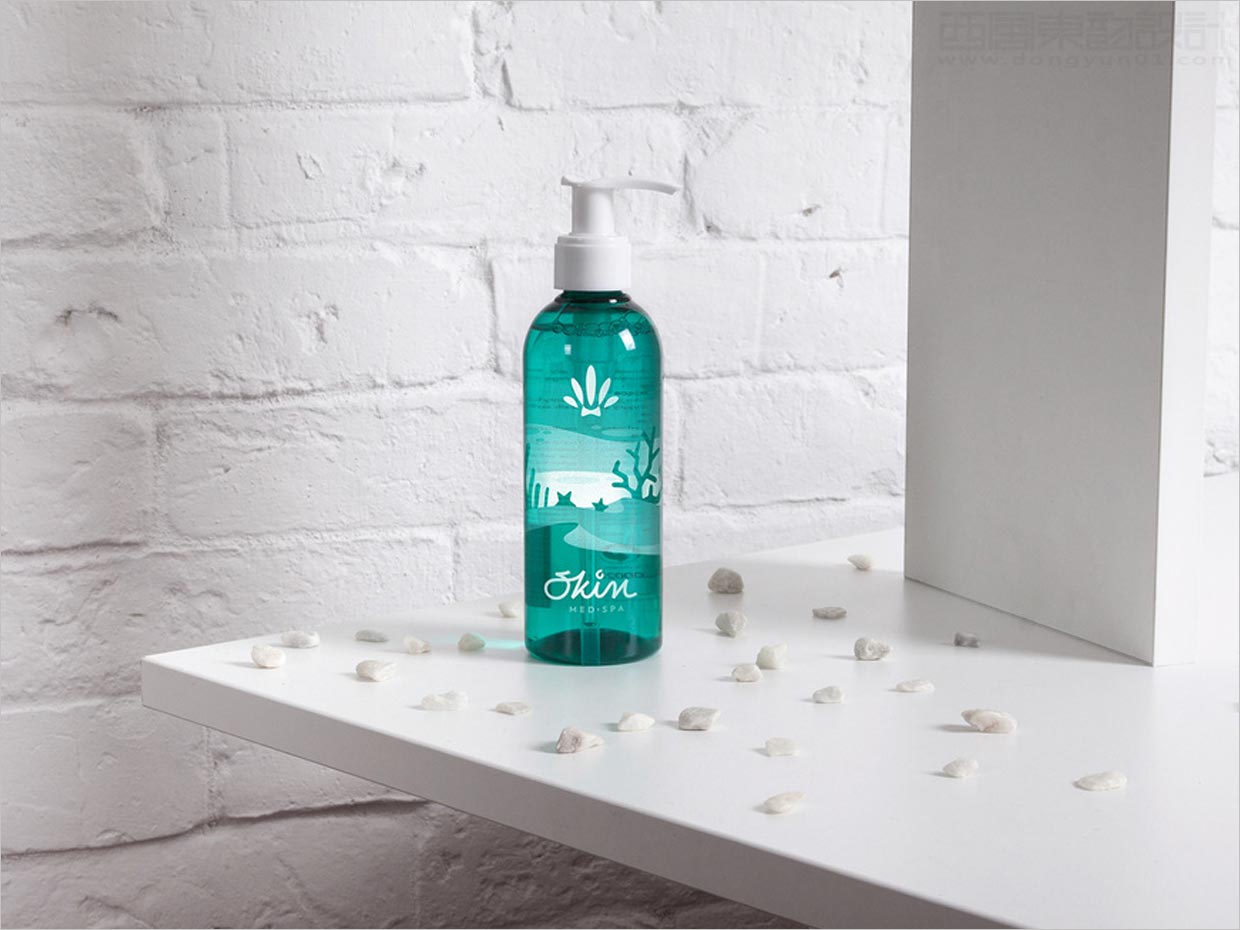 美國Skin Med Spa肌膚修復(fù)藥妝產(chǎn)品瓶體包裝設(shè)計(jì)