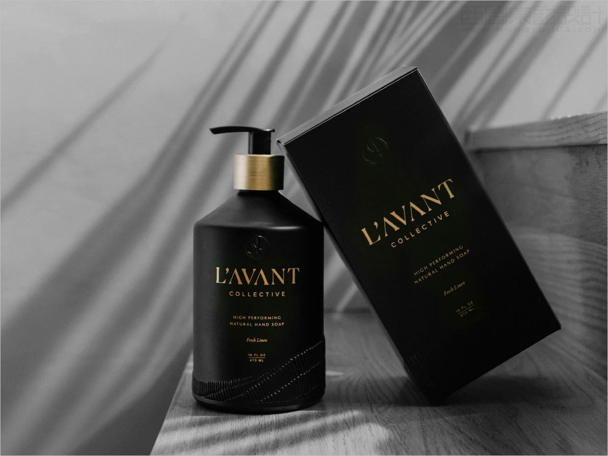 美國L'AVANT個人清潔護理產(chǎn)品包裝設(shè)計之瓶型設(shè)計