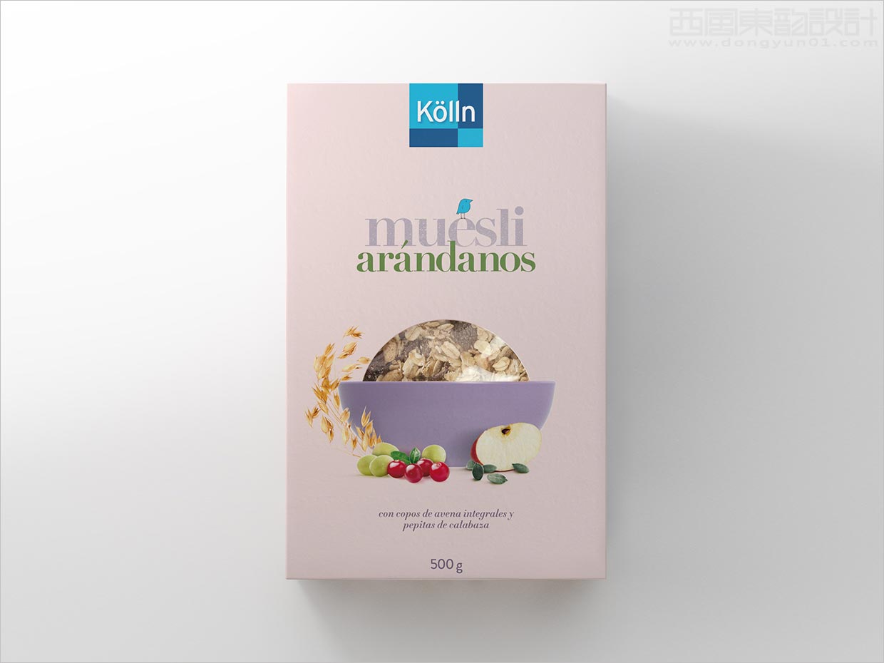 德國Kolln水果味燕麥麥片包裝設(shè)計(jì)