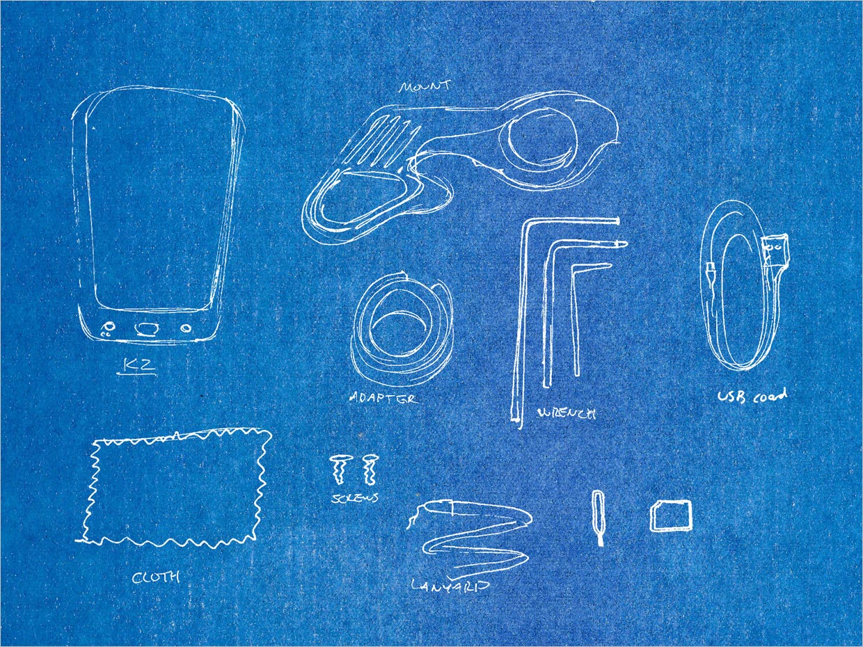 美國Hammerhead電子產(chǎn)品包裝盒設(shè)計之手繪草圖