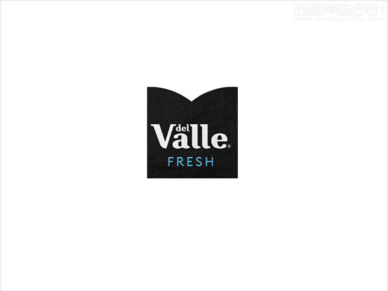 可口可樂公司Del Valle果汁飲料logo設(shè)計