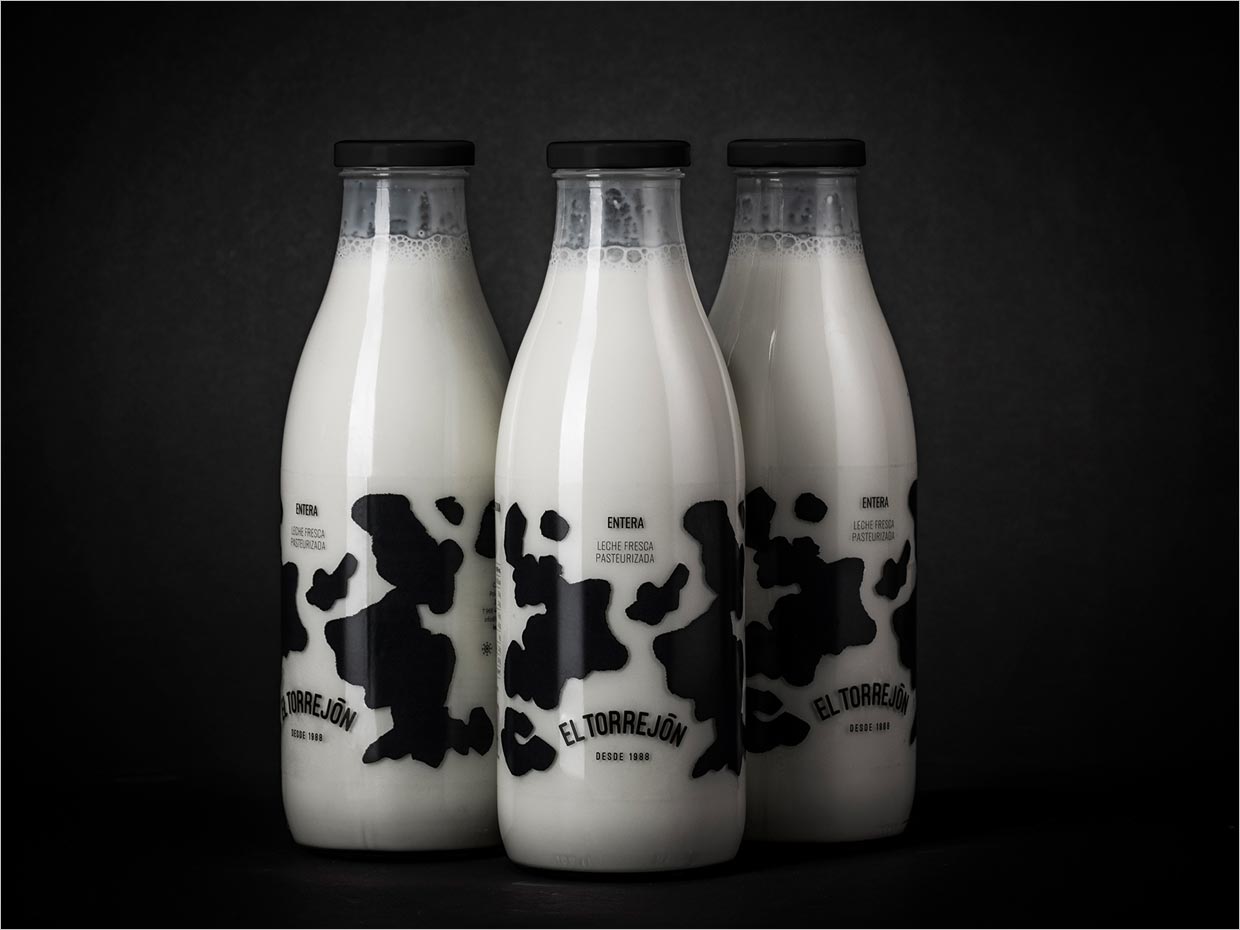 西班牙ElTorrejon鮮牛奶包裝設(shè)計