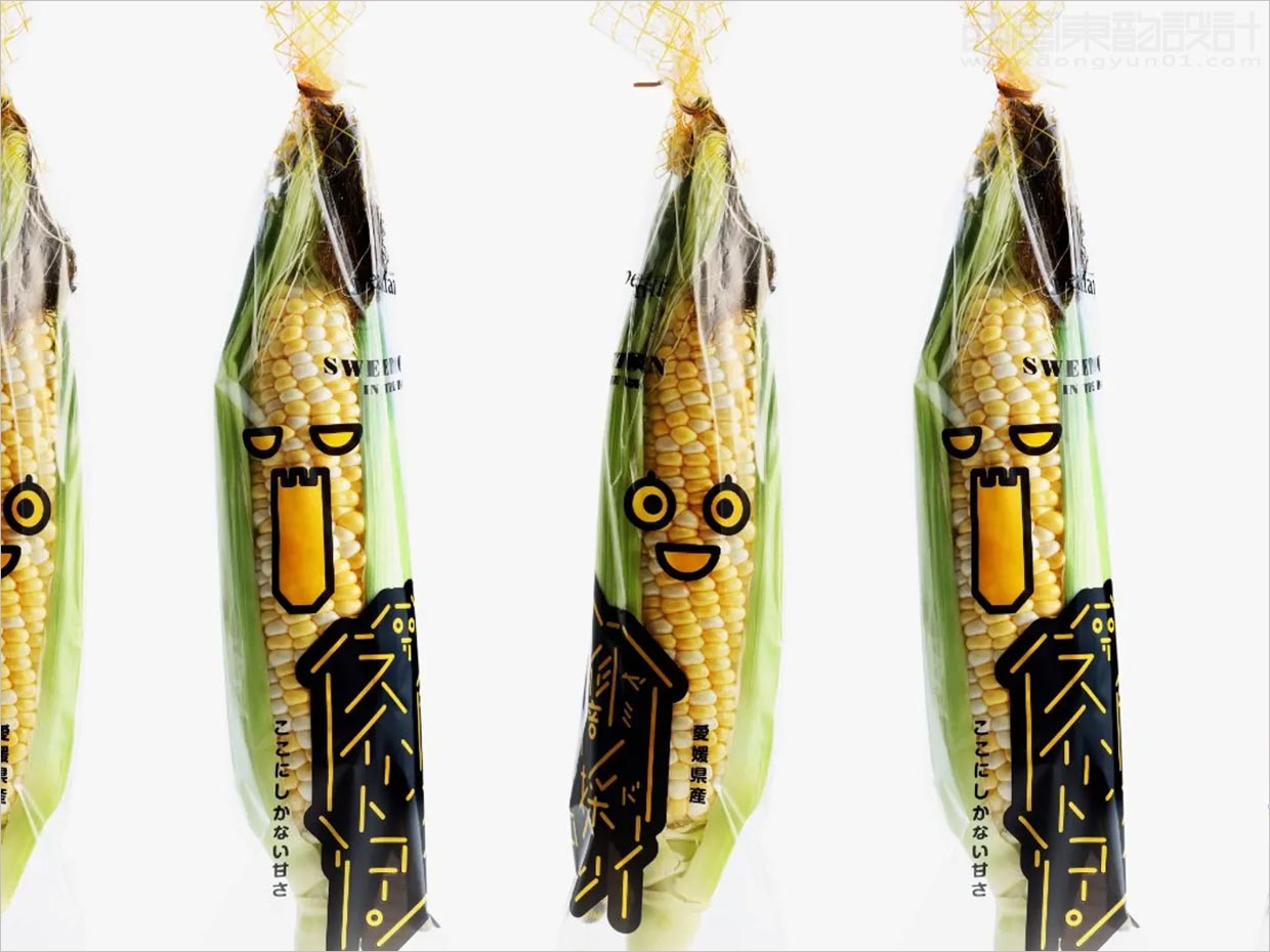 日本甜玉米農(nóng)產(chǎn)品包裝設(shè)計