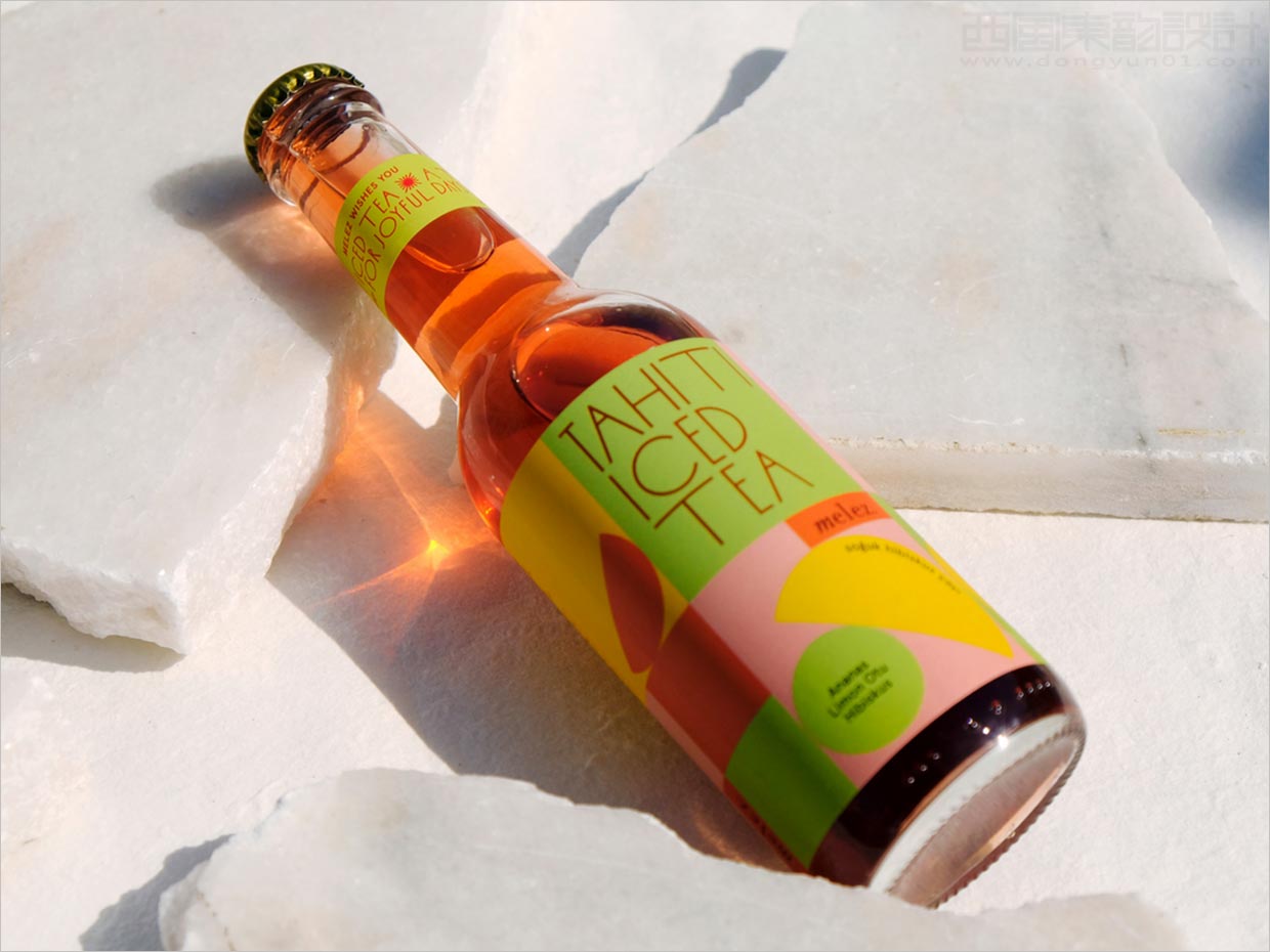 英國Melez Tea冰紅茶飲料包裝設(shè)計(jì)