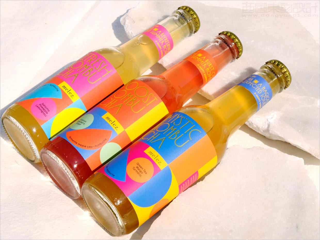 英國Melez Tea冰紅茶飲料包裝設(shè)計(jì)