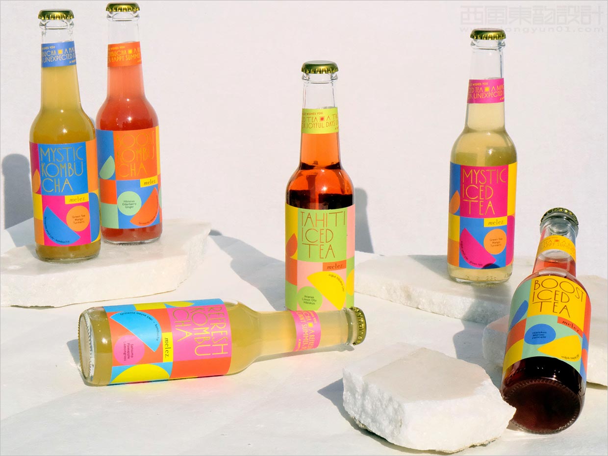 英國Melez Tea冰紅茶飲料包裝設(shè)計(jì)